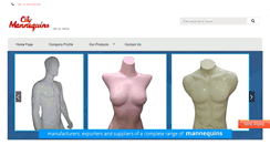 Desktop Screenshot of citymannequins.com